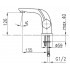 Смеситель для умывальника KFA ARMATURA MALACHIT 4402-814-00