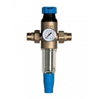 Промивний фільтр для води Ecosoft F-M-S1/2CW-R із регулятором тиску