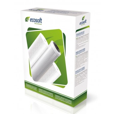 Комплект картриджів попереднього очищення для систем зворотного осмосу Ecosoft