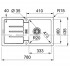 Кухонна мийка Franke Strata STG 614-78 (114.0327.908) ваніль