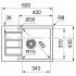 Кухонна мийка Franke Sirius 2.0 S2D Slim 611-62 (143.0631.539) цукру