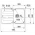 Кухонная мойка Franke Antea AZG 611-78 (114.0499.168) графит