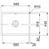 Кухонна мийка Franke Kubus KBK 110-50 (126.0335.880)