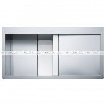 Кухонная мойка Franke Crystal Line CLV 214 (127.0306.411) белое стекло