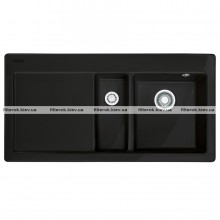 Кухонна мийка Franke Mythos MTK 651-100 (124.0380.244) чорний матовий