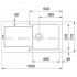 Кухонна мийка Franke Maris MRK 611-100 (124.0380.343) чорний матовий