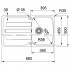 Кухонная мойка Franke Antea AZG 611-86 (114.0499.182) сахара