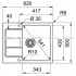 Кухонна мийка Franke Sirius SID 611-62 (114.0497.931) чорний