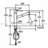 Змішувач кухонний KWC ONO (115.0308.169) нержавіюча сталь