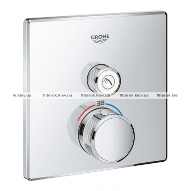 Grohe Grohtherm SmartControl Термостат скрытого монтажа с одной кнопкой управления (29123000)