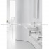 Змішувач hansgrohe PuraVida для раковини зі зливальним клапаном Push-Open, білий/хром 15070400