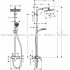 Душевая система hansgrohe Crometta E 240 1jet Showerpipe 27284000
