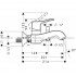 Змішувач Hansgrohe Metris Classic для ванни 31478000