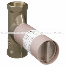 Прихована керамічна частина запірного вентиля hansgrohe 15974180, витрата води 40 л/хв.