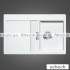 Кухонная мойка Schock HORIZONT D100 Polaris (52044099)