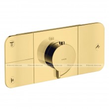 Термостат Axor ONE на 3 споживача, золото