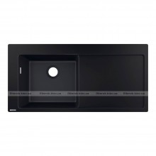 Мийка кухонна Hansgrohe S5110-F450 1050х510 з сушилкою справа, чорний графіт (43330170)