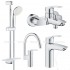 Набір зішувачів для ванни і кухні 4 в 1 Grohe Eurosmart New (23324003+33300003+27926001+33202003)