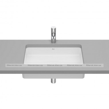 Раковина врізна Roca Inspira Square 605x390 білий з декоративною кришкою