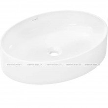 Раковина накладна на стільницю Hansgrohe Xuniva D 55x40 см білий (60165450)