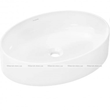 Раковина накладна на стільницю Hansgrohe Xuniva D 55x40 см білий (60165450)