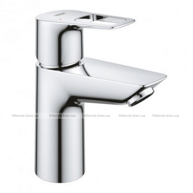 Змішувач для умивальника Grohe BauLoop одноважільний, без донного клапана, хром