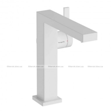 Змішувач для умивальника Hansgrohe Tecturis E 150 CoolStart білий матовий (73040700)