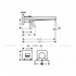 Змішувач для умивальника зі стіни Hansgrohe Tecturis E 225 Matt White (73051700)