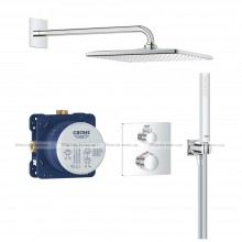 Душова система прихованого монтажу Grohe Grohtherm 310 мм, хром (34870000)