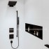 Душовий гарнітур Hansgrohe Pulsify E 100 1jet EcoSmart, чорний мат (24380670)