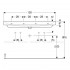 Умивальник Geberit 120 Smyle Square (500.253.01.1)