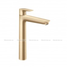 Змішувач для умивальника Hansgrohe Talis E 240 без донного клапана бронза (71717140)
