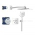 Душова система прихованого монтажу Grohe Grohtherm SmartControl 310 мм Cube, хром (34864000)