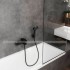 Набір змішувачів для ванни Hansgrohe Vernis Blend 100 чорний матовий (71551222)