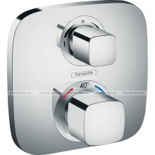 Термостат для душу Hansgrohe Ecostat E із запірно/перемикаючим вентилем