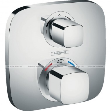 Термостат для душу Hansgrohe Ecostat E із запірно/перемикаючим вентилем