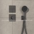 Термостат прихованого монтажу Hansgrohe ShowerSelect Comfort E HighFlow Brushed Black Chrome (15574340)