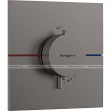 Термостат прихованого монтажу Hansgrohe ShowerSelect Comfort E HighFlow Brushed Black Chrome (15574340)