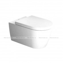 Унітаз підвісний з кріпленням Duravit ME by Starck білий з покриттям WonderGliss (25280900001)
