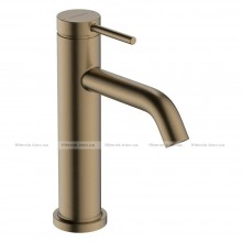 Змішувач для умивальника Hansgrohe Tecturis S EcoSmart+ із донним клапаном бронза