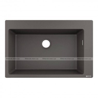 Мийка кухонна Hansgrohe S51 S510-F660 770х510, сірий камінь (43313290)