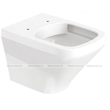 Підвісний унітаз Duravit Rimless Durastyle білий з покриттям WonderGliss (25510900001)