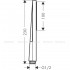 Ручний душ Hansgrohe Pulsify E 100 EcoSmart бронза (24321140)