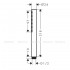 Ручний душ Hansgrohe Pulsify S 100 EcoSmart чорний матовий (24126670)