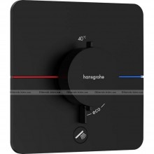 Термостат прихованого монтажу Hansgrohe ShowerSelect Comfort Q HighFlow Matt Black (15589670)