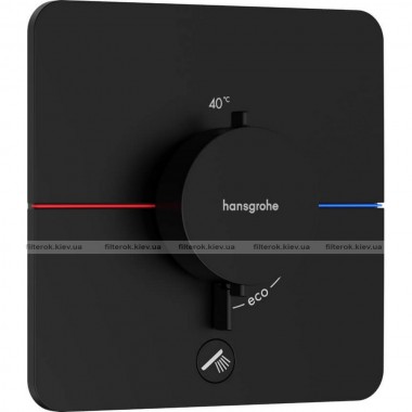 Термостат прихованого монтажу Hansgrohe ShowerSelect Comfort Q HighFlow Matt Black (15589670)
