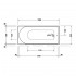 Ванна акрилова Duravit D-NEO 180x80 см (700475000000000)