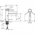 Змішувач для умивальника Hansgrohe Finoris 110 (76023700)