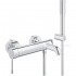 Змішувач для ванни Grohe Essence хром з душовим гарнітуром (33628001)