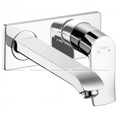 Змішувач для умивальника Hansgrohe Metris для прихованого монтажу